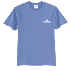 Port & Company Core Blend T-shirt (Carolina Blue) (Tall)